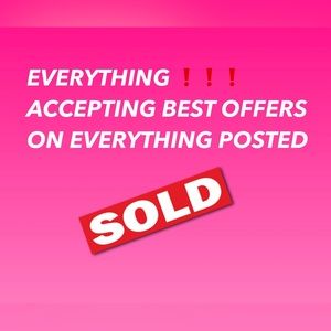 EVERYTHING MUST GO‼️